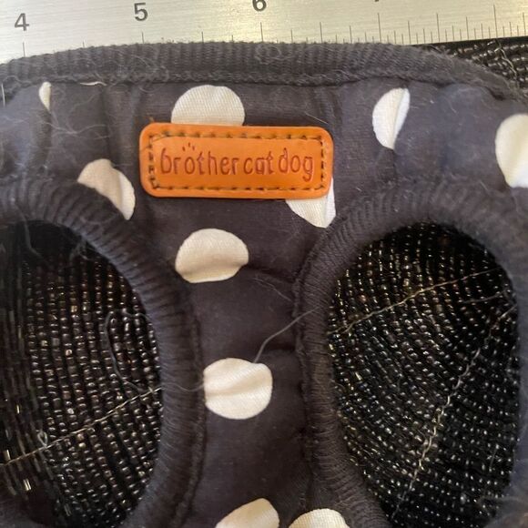 PRECIOUS POLKA Dot Ruffle Puppy Harness! - Picture 7 of 13